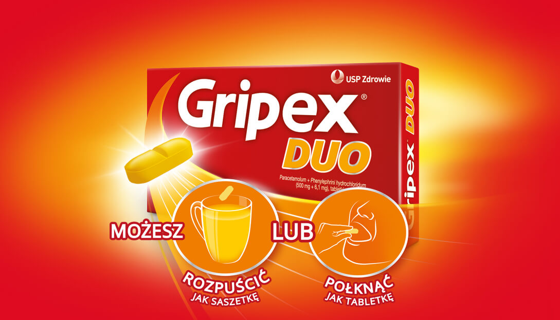 Грипекс Дуо <br> (Gripex® Duo)